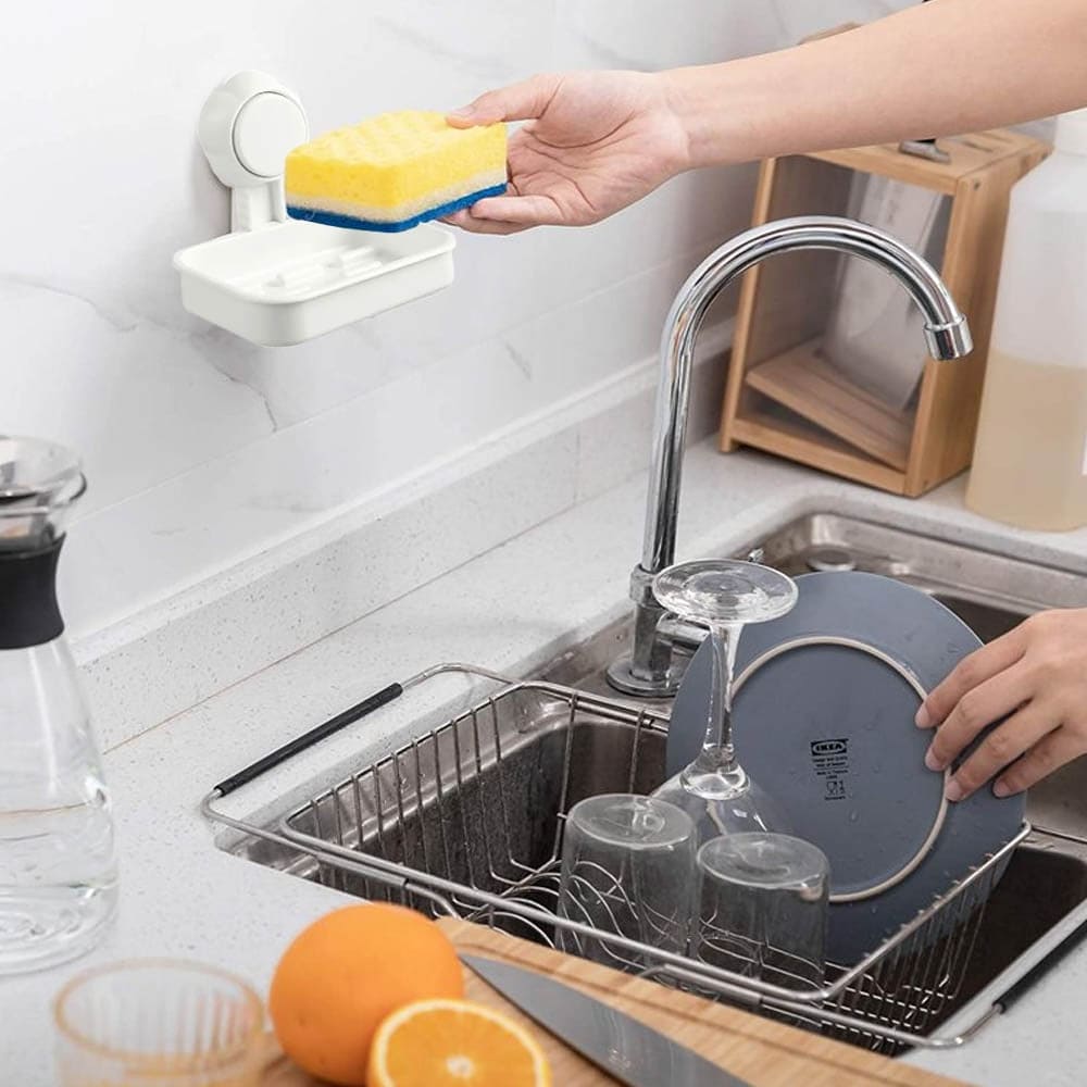 Suction Cup Soap Box, Creative Drain Soap Holder, Simple Home Bathroom Soap Storage Holder, Hanging Bar Soap Holder, Vacuum Suction Cup Soap Box Suction Cup Soap Box, Creative Drain Soap Holder, Simple Home Bathroom Soap Storage Holder, Hanging Bar Soap Holder, Vacuum Suction Cup Soap Box